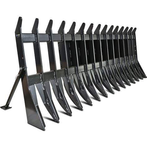 root debris rake skid steer attachment|extreme skid steer attachments.